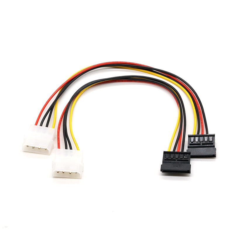 Molex 5.08 кабельді компьютердің қатты диск кабелі 18AWG 500мм